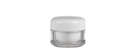 Acryl Rund Creme Glas 10ml - RD-10-A Lavendelmond